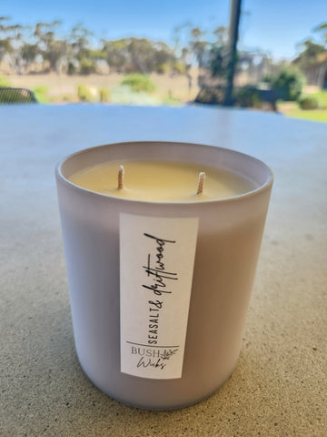 Sea Salt & Driftwood 420g Candle