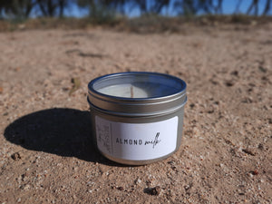 Almond Milk 225g Window Tin Candle