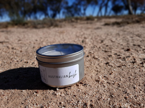 Australian Bush Window Tin Candle