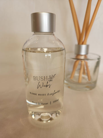 Blonde Woods & Cashmere Reed Diffuser Refill